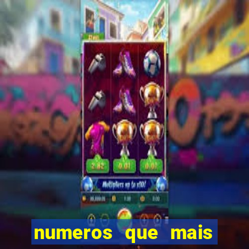 numeros que mais saem no minas cap